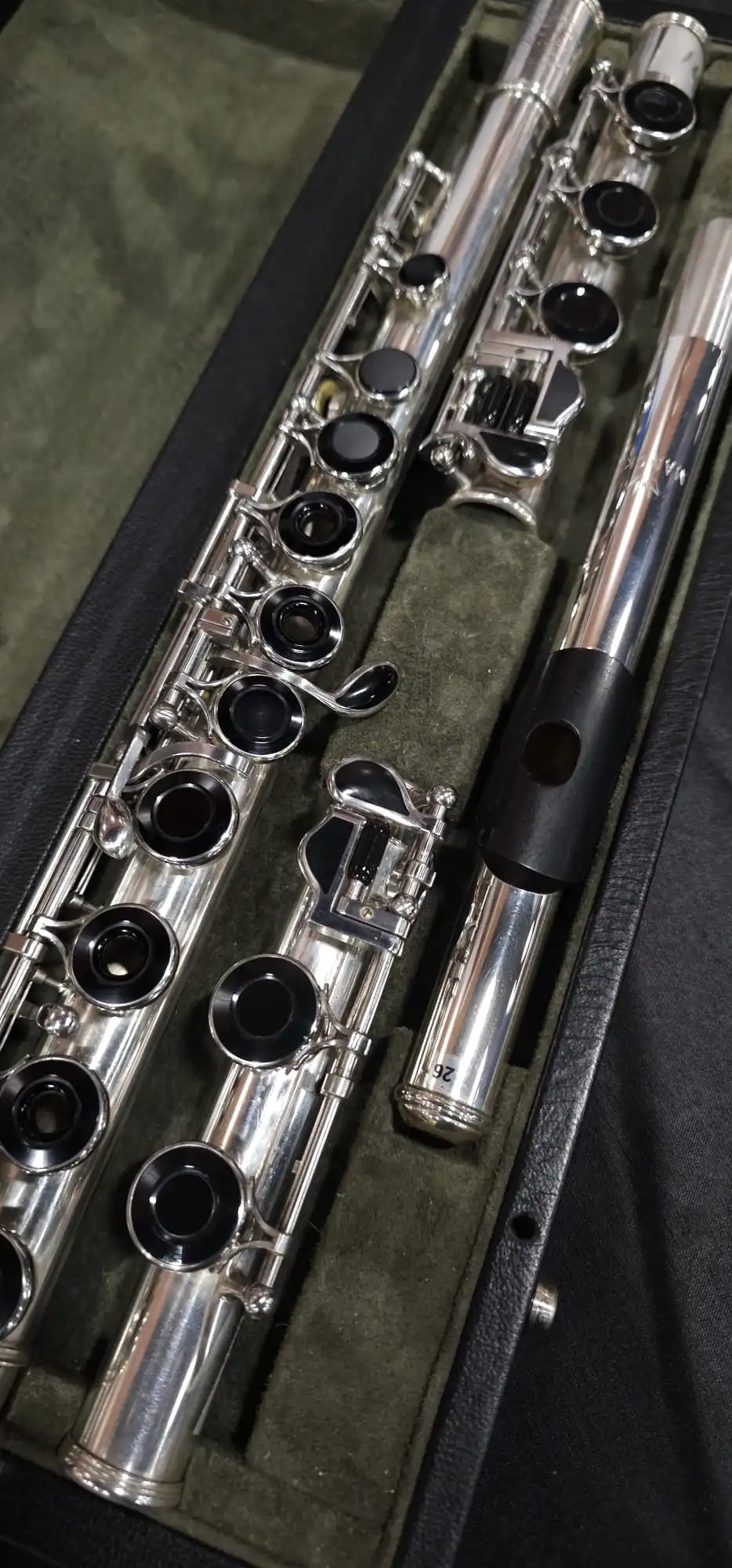 Two dissassembled Saxophone keys