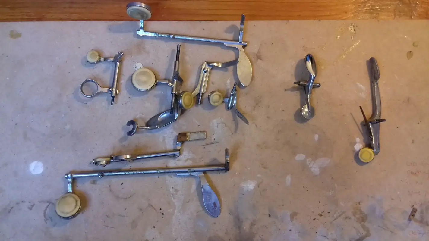 Clarinet keys