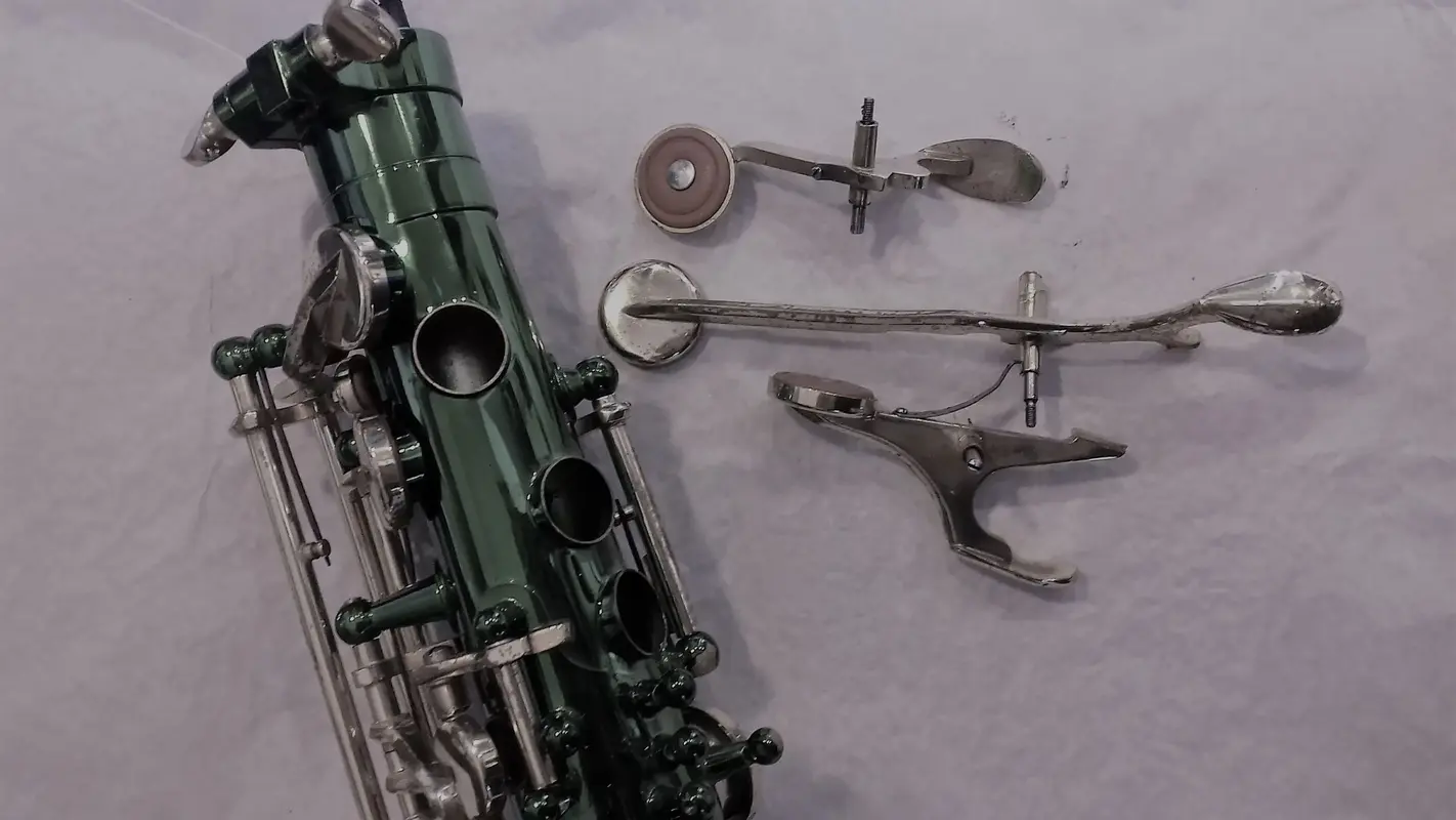 Dissassembled Saxophone